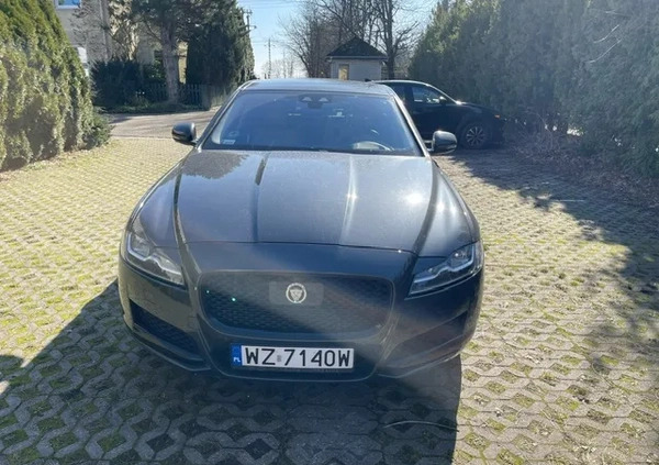 Jaguar XF cena 172200 przebieg: 90432, rok produkcji 2018 z Kleszczele małe 56